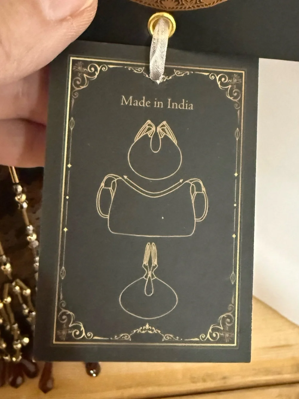 From India To You elegant brown